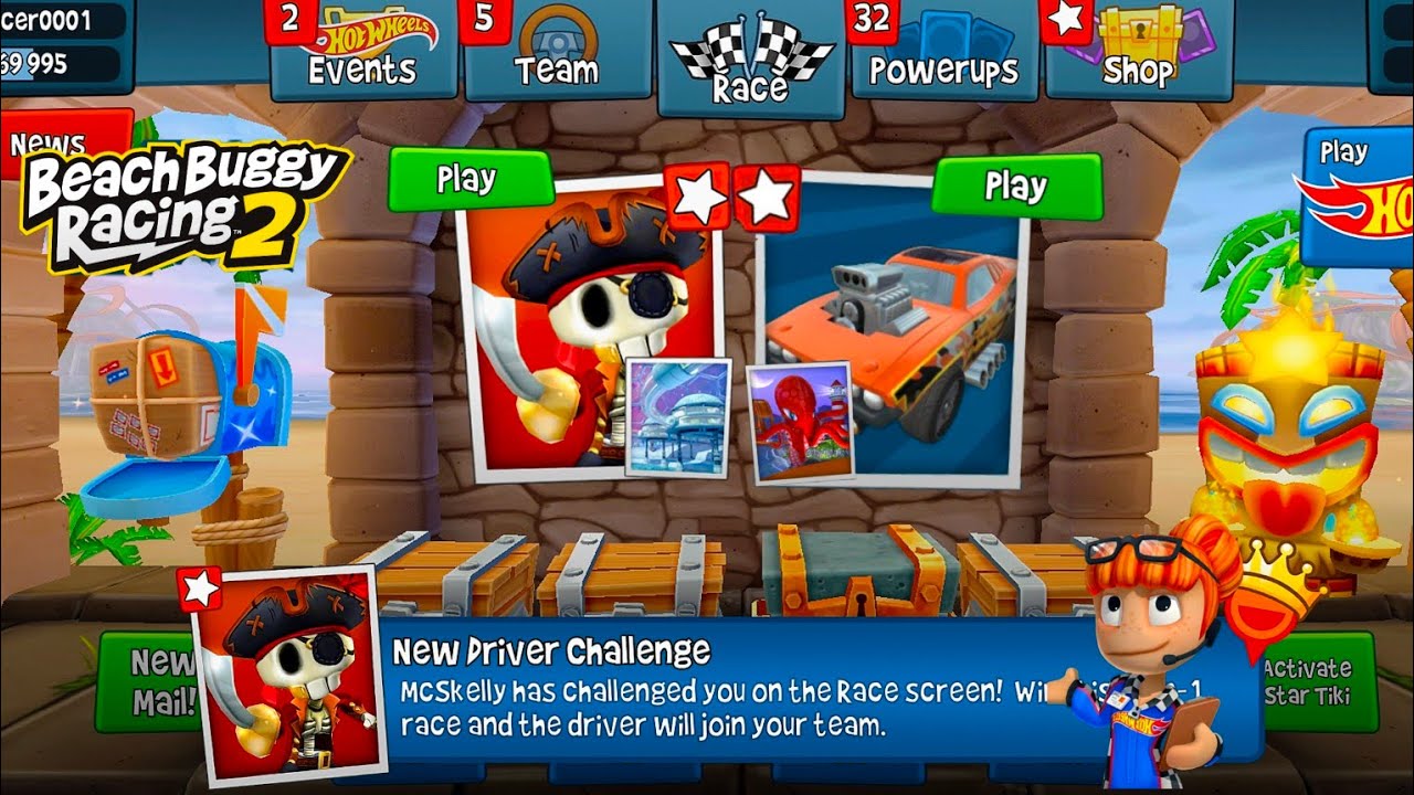 New Hotwheel Car Rodger Dodger Unlocked 🔓All Drivers Challenge🔥 Beach Buggy Racing 2 2026 #bbracing2