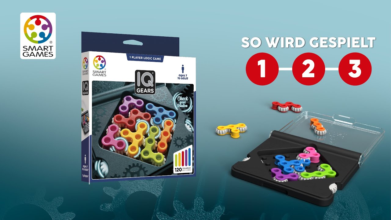 Spielregeln IQ Gears - SmartGames