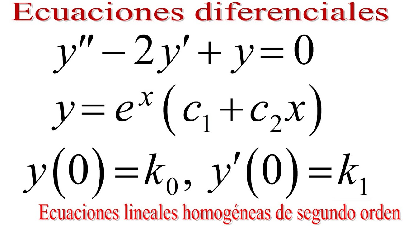 Probar que una función es solución de una ED lineal de segundo orden en todos los reales. 👍👀😺