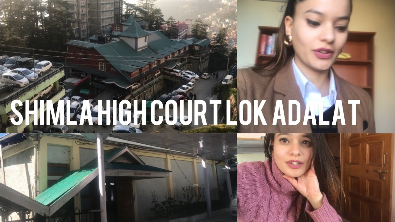 Let&rsquo;s go With me Shimla High Court Lok Adalat￼