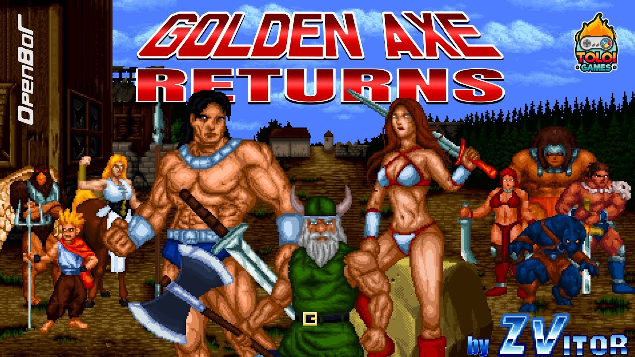 Golden Axe Returns [Openbor PC ou Android] by @ZVitor
