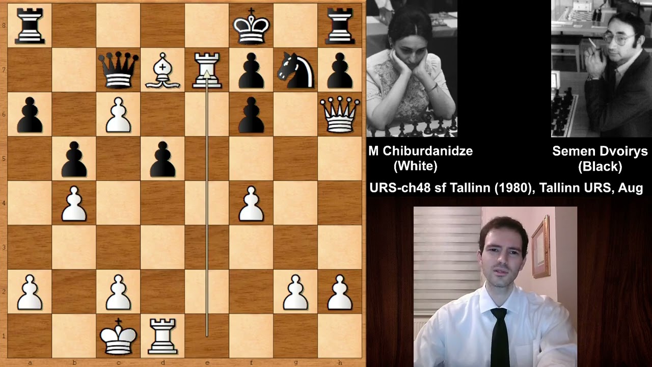 Maia Chiburdanidze vs Semen Dvoirys - Tallinn (1980)