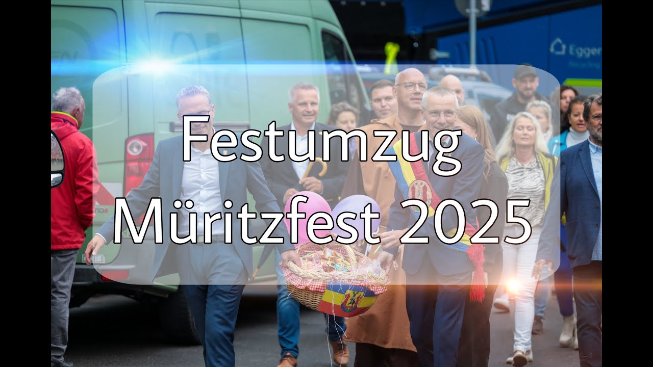 🎉 Müritzfest 2025 🎭 | 🚶‍♂️ Der große Festumzug in Waren (Müritz)