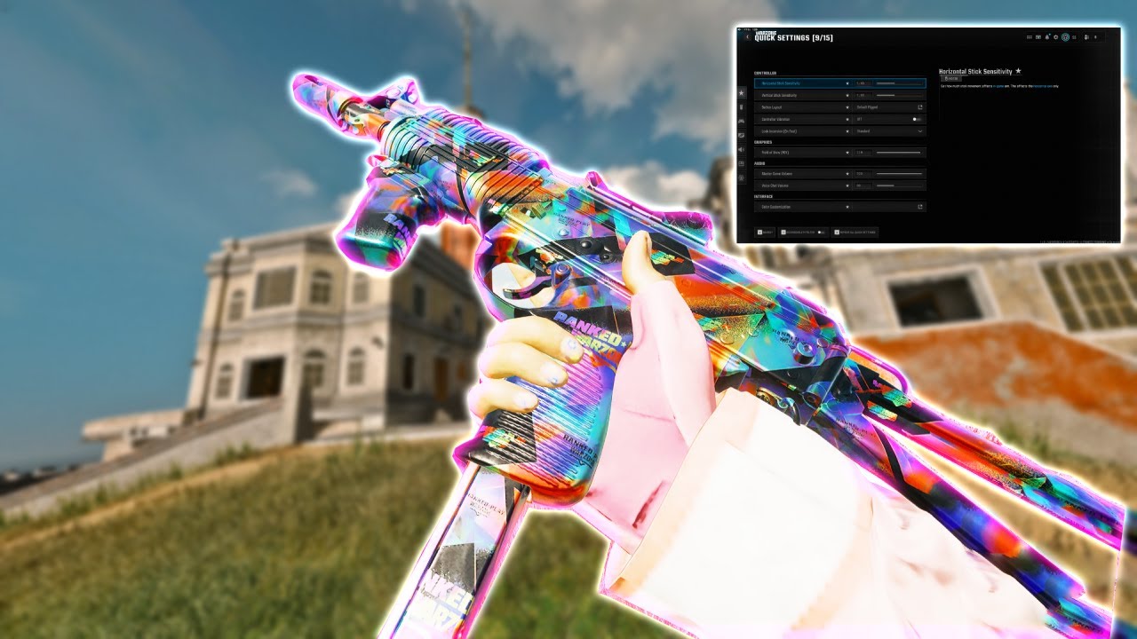 60 Kills on Rebirth Island 👑+ #1 BEST Warzone Settings For Aimbot