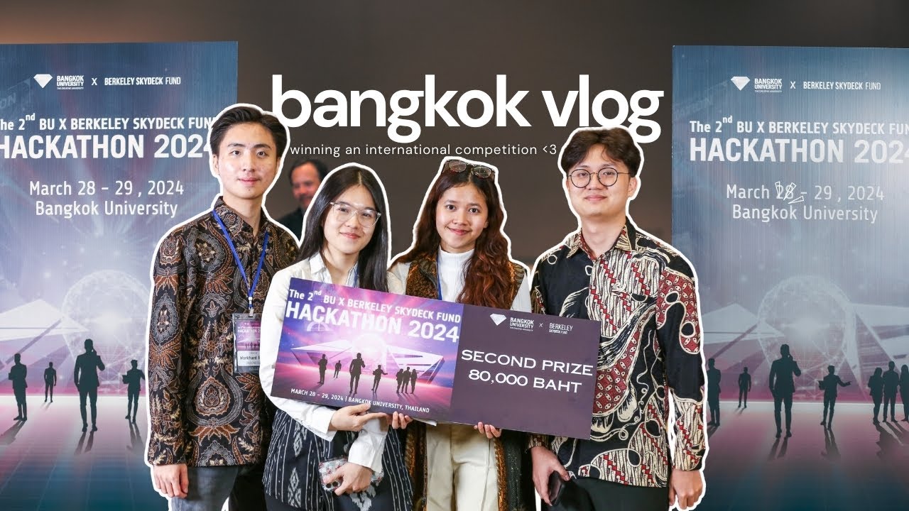 Bangkok Vlog | International Business Competition at Bangkok University