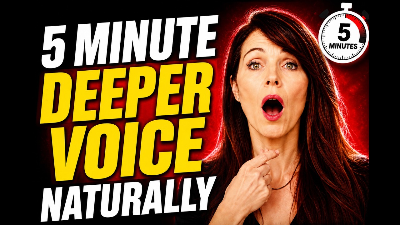 Как сделать голос более глубоким ЕСТЕСТВЕННЫМ 🎙️ всего за 5 минут
