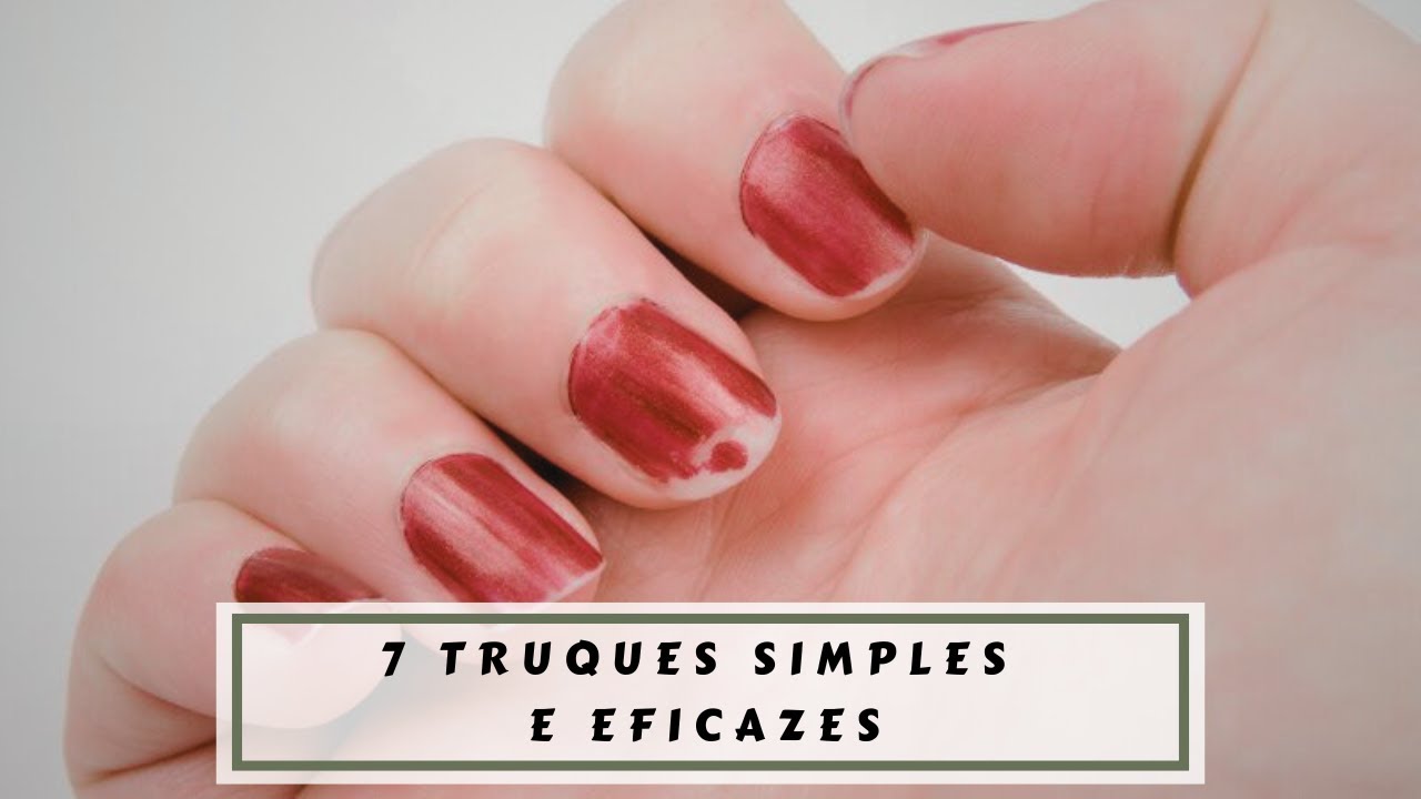 O que para Fazer o Esmalte Durar Mais nas Unhas