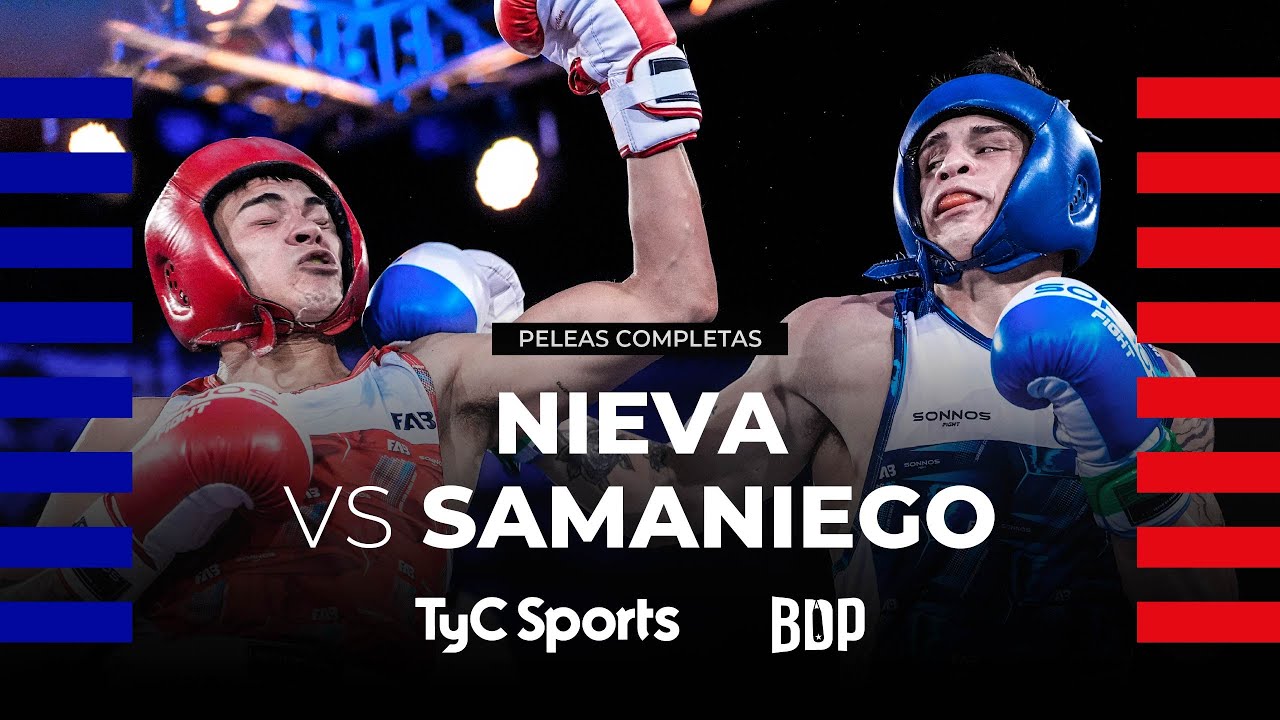 Gustavo Nieva vs. Brian Samaniego - Boxeo de Primera Promocional - TyC Sports