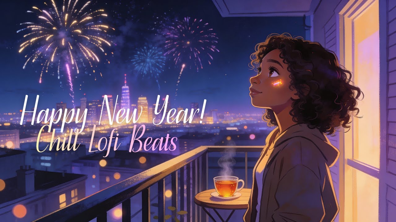 Lofi New Year Mix ✨ 3 Hours of Relaxing Beats for Focus, Productivity & Cozy Midnight Vibes