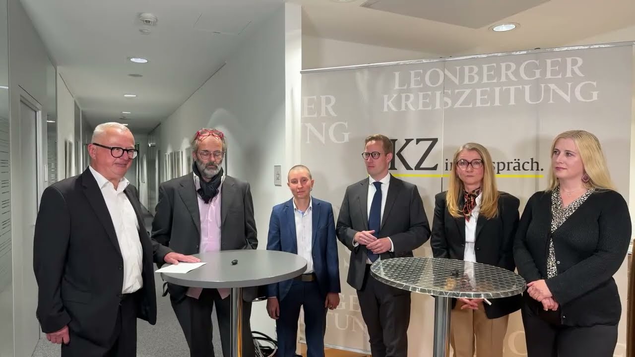 Nach der OB-Wahl in Leonberg. Alle fünf Kandidaten im Talk.
