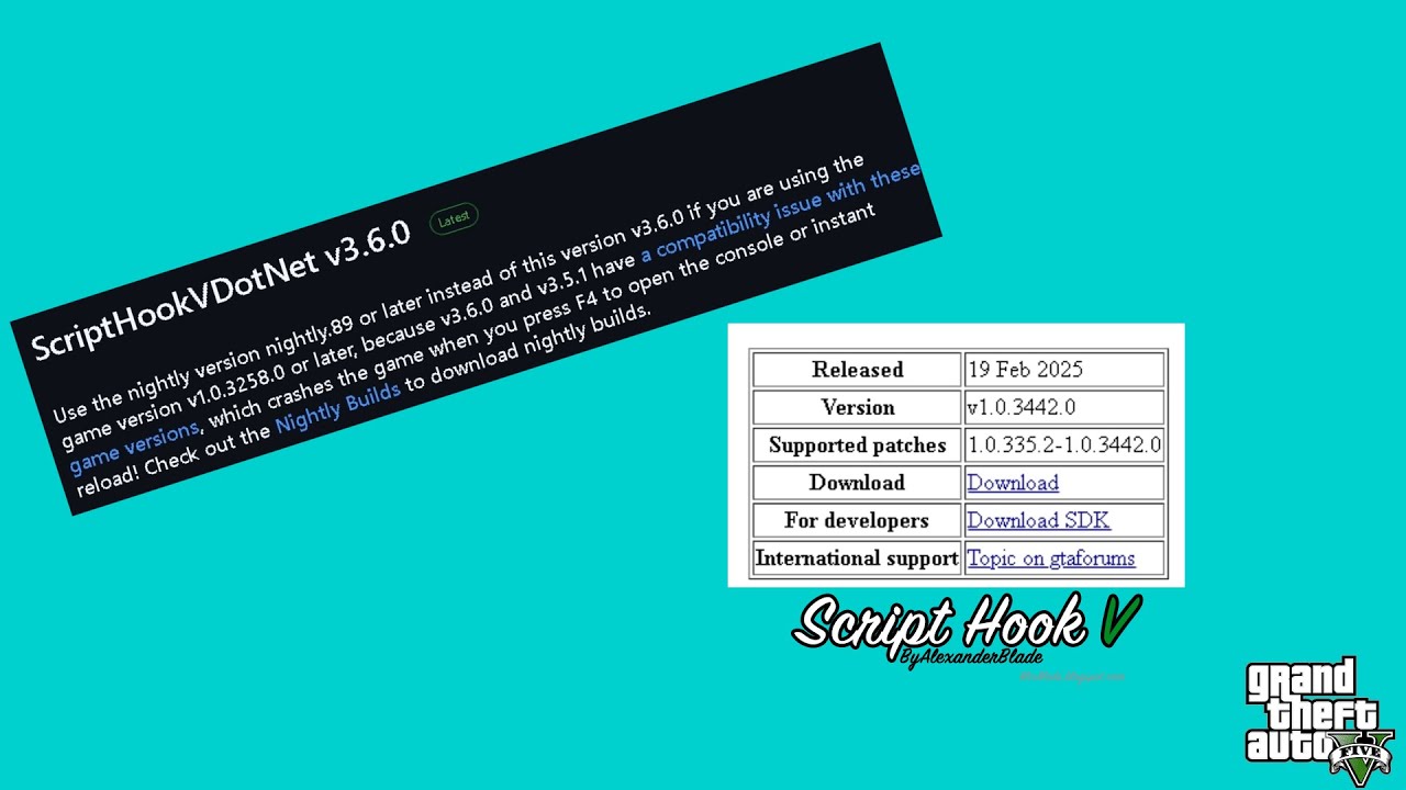 How to install Script Hook V & ScriptHookVDotNet [2025 Tutorial]