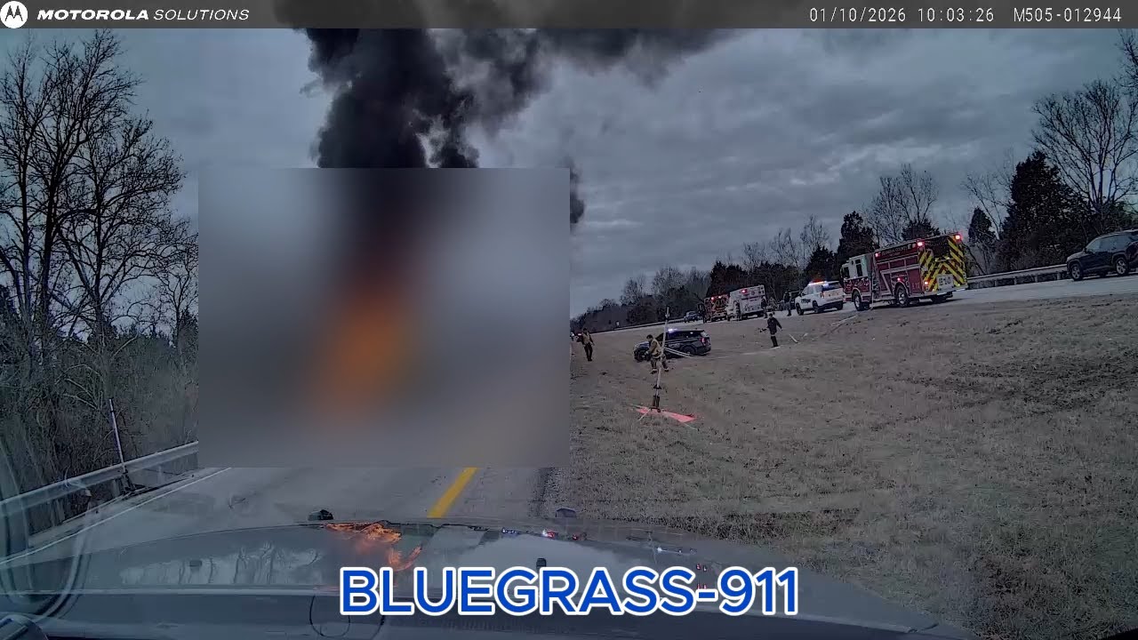 Georgia Murder Suspect Goes Up In Flames Fleeing Kentucky State Police