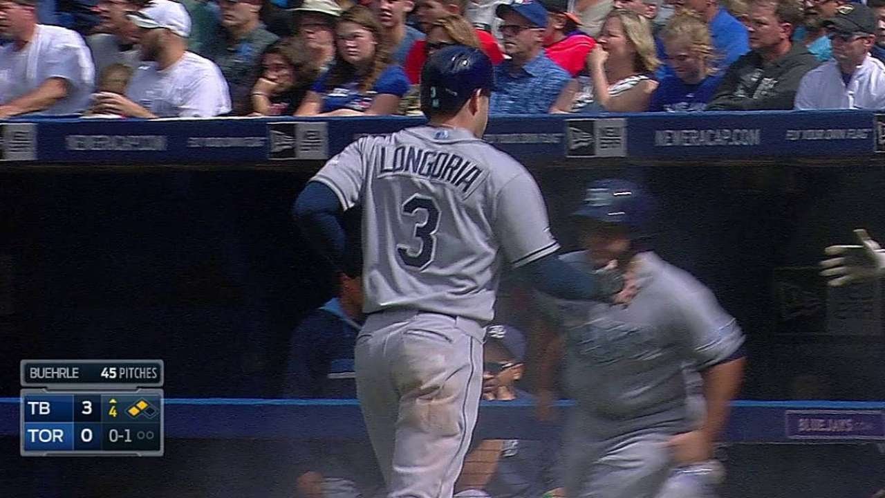 TB@TOR: Forsythe grounds out to drive in Longoria