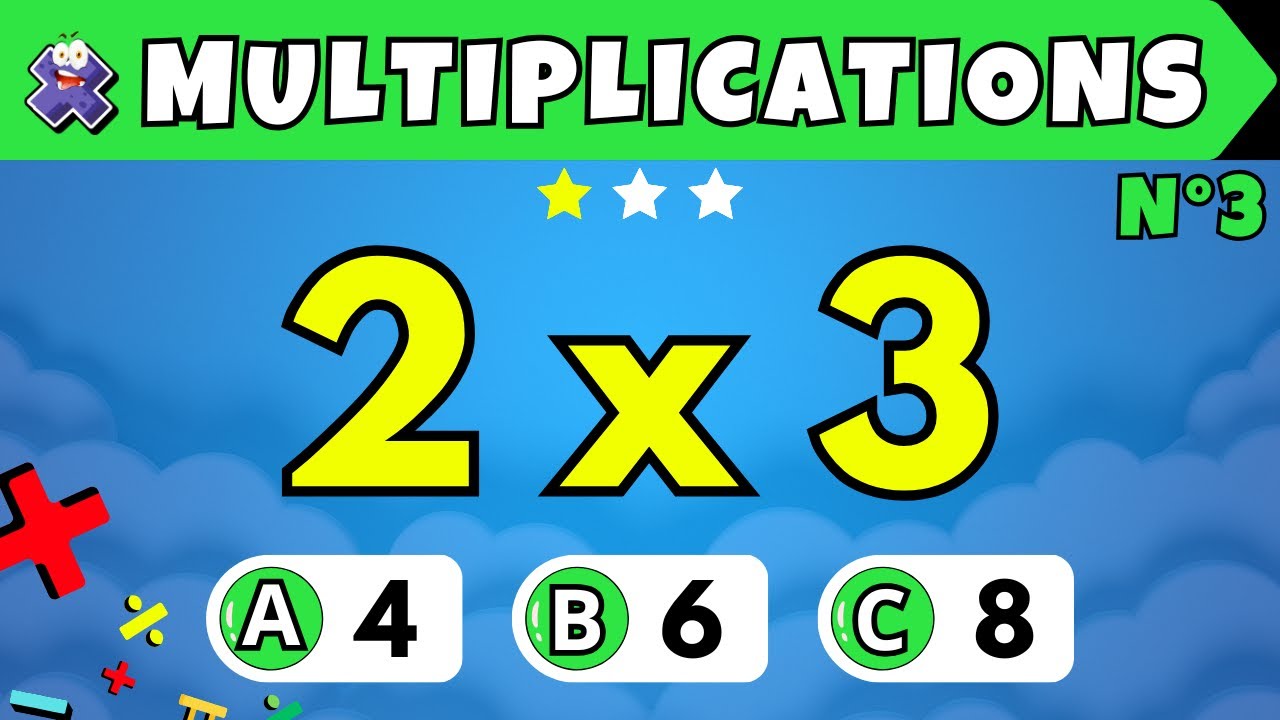 🔢APPRENDS Tes Tables de MULTIPLICATIONS Facilement 💪Pour Enfants et D&eacute;butants  #multiplication