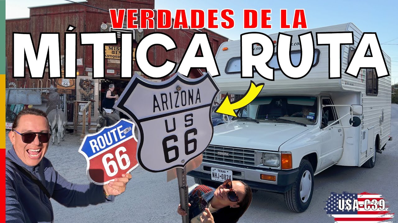 ✅ La RUTA 66 es leyenda, la recorrimos en Arizona 🇺🇸 pero de esto nos enteramos 😬 | ROAD TRIP USA