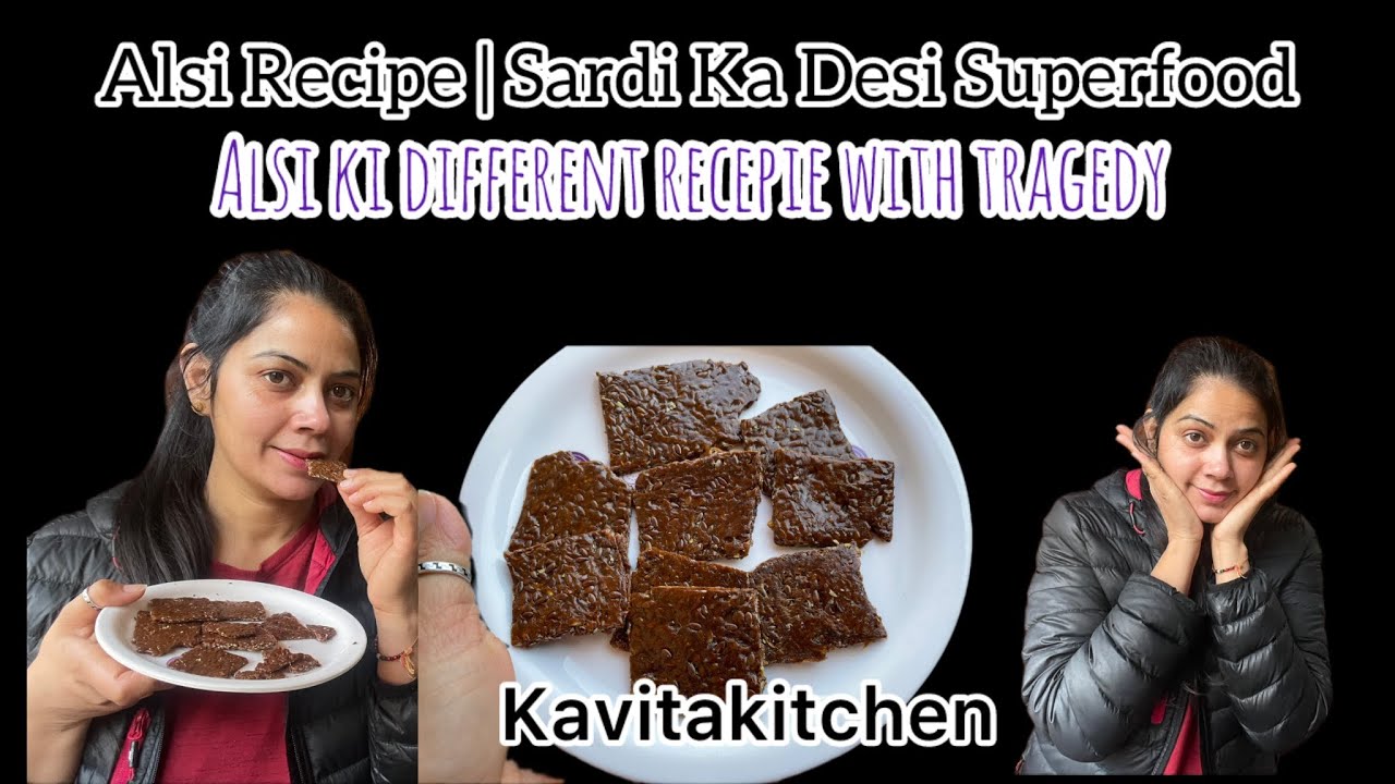 Alsi Recipe | Healthy, Tasty & Immunity Booster@Kavitakitchen1203 #trending #viral 