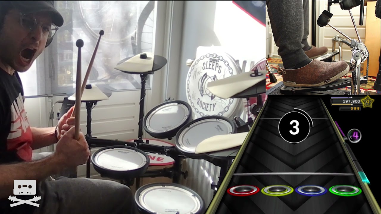 Rammstein - Du Hast Drum Cover - Drums Learnt with Clone Hero #1