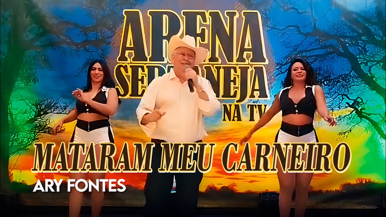 Mataram Meu Carneiro ♪  Ary Fontes no Programa Arena Sertaneja na TV