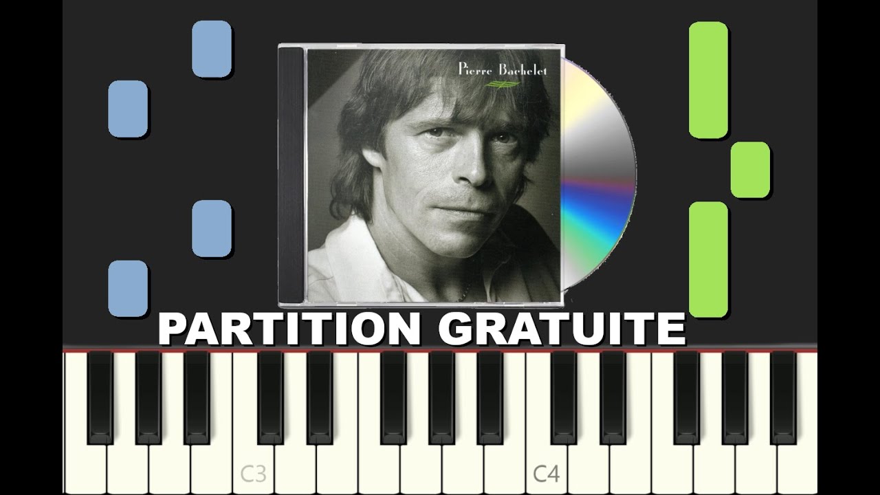 VINGT ANS, Pierre Bachelet, Piano Tutorial avec Partition Gratuite (pdf)