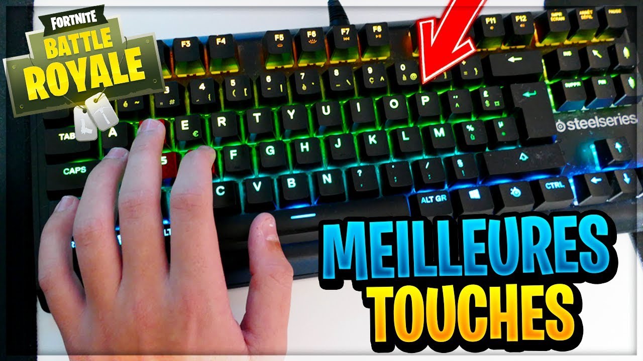 LES MEILLEURES TOUCHES POUR COMMENCER CLAVIER SOURIS SUR FORTNITE !