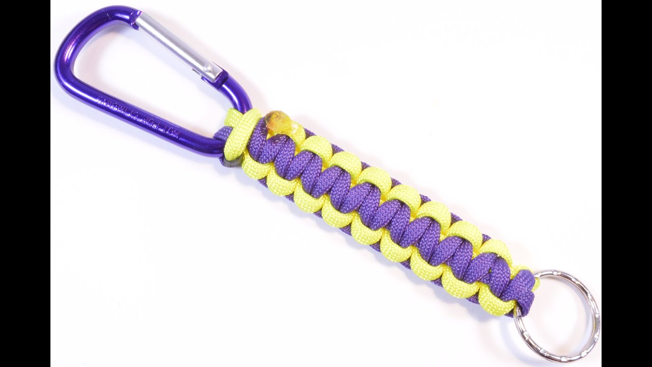 Как сделать шнурок для брелока из паракорда — плетение «Кобра» — BoredParacord