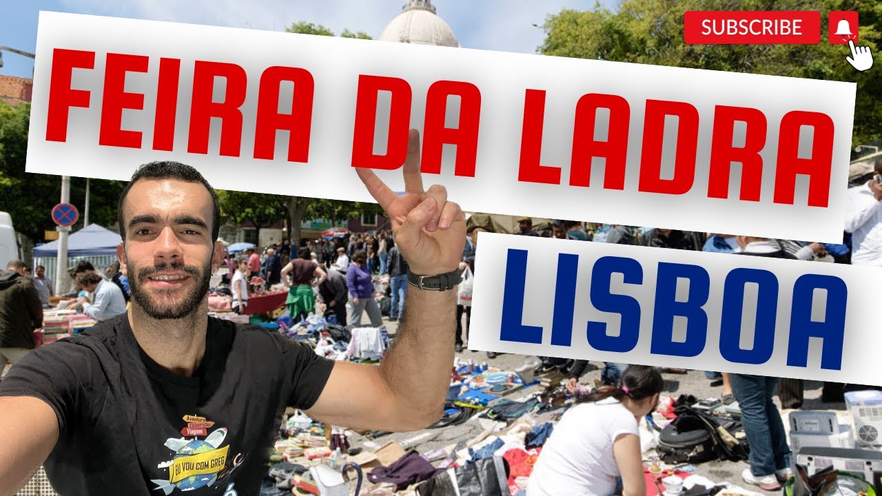 CONHECENDO A FEIRA DA LADRA EM LISBOA, PORTUGAL | Eu fiquei chocado com os PREÇOS!