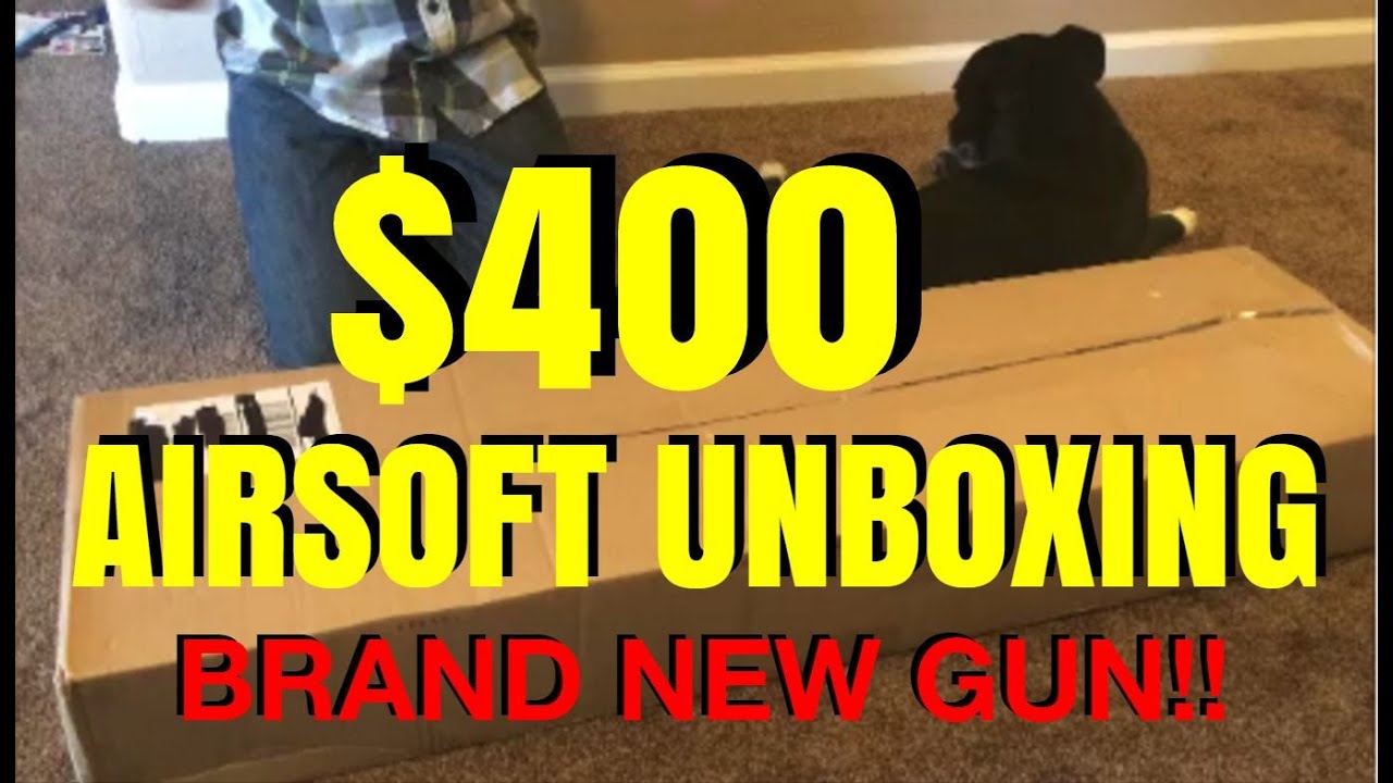Epic $400 Airsoft Unboxing!!!! [HD]