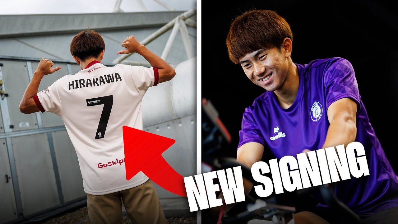 Yu Hirakawa's first day at Bristol City | Robins Uncut 096 👋 平川優のブリストル・シティでの初日
