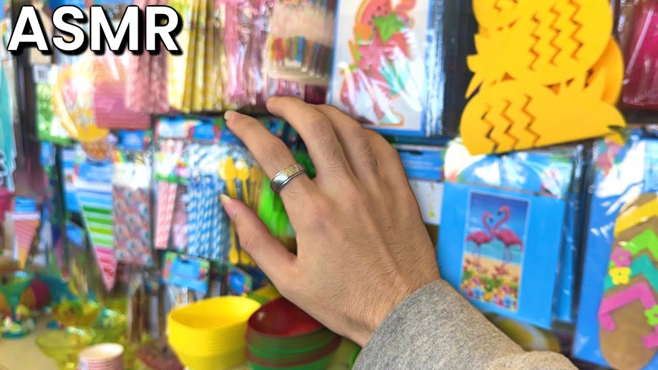 ASMR in Public at Dollar Tree ⛱️ - lofi