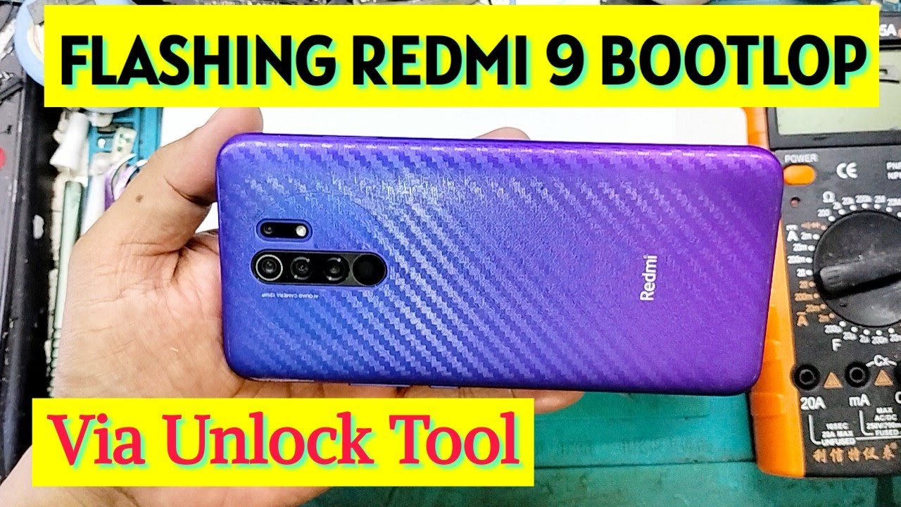 Cara Flashing Redmi 9 Via Unlock Tool Mode Fasboot