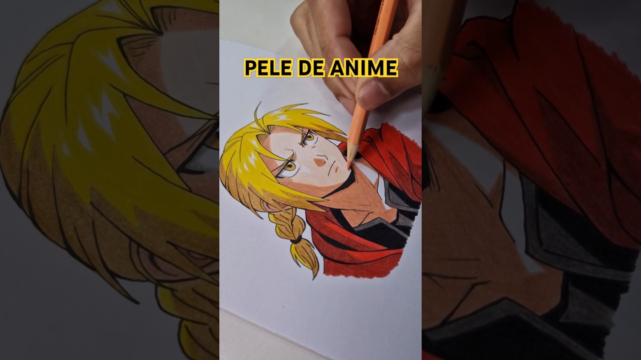Como Pintar Pele de Anime F&aacute;cil! #comodesenhar