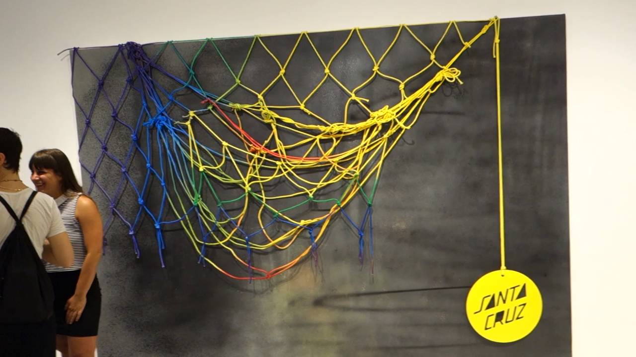 Wendy White Santa Cruz at ERIC FIRESTONE GALLERY