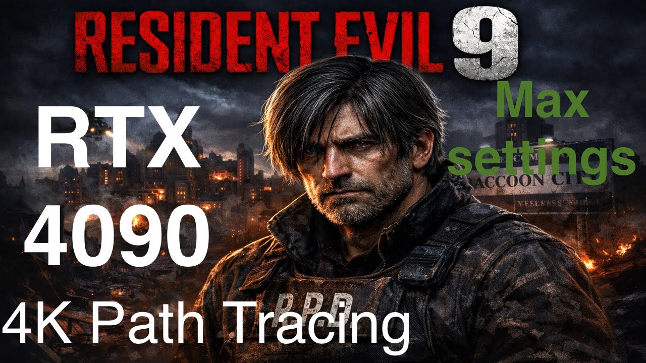 Path Tracing Changes EVERYTHING. Resident Evil 9 - Part 1 (RTX 4090)