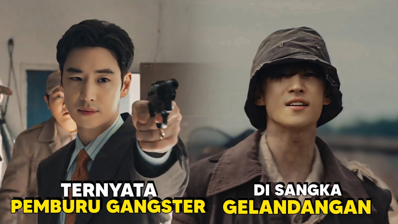 TERLIHAT LEMAH TERNYATA DIA PEMBURU GANGSTER‼️ALUR CERITA FILM