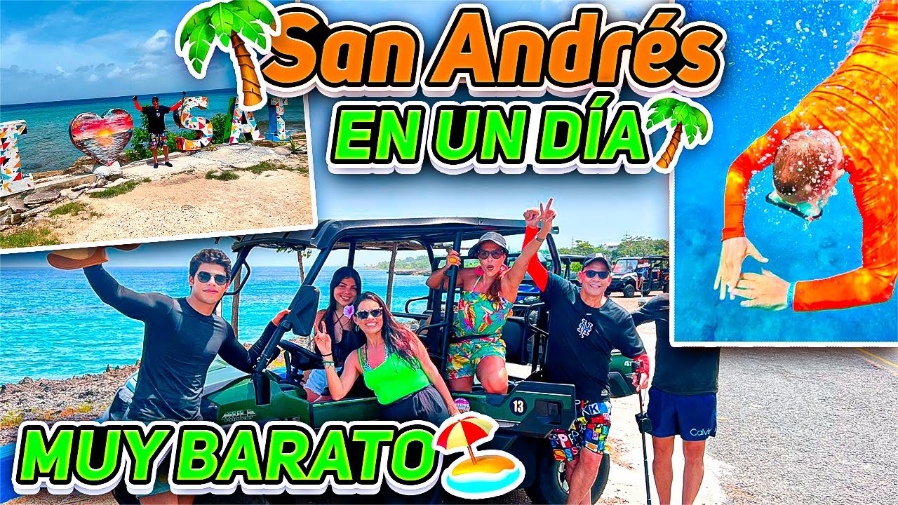 DISFRUTE Y CONOZCA TODA San Andres en un Solo Día☀️ Ahhh y A BAJO COSTO✅