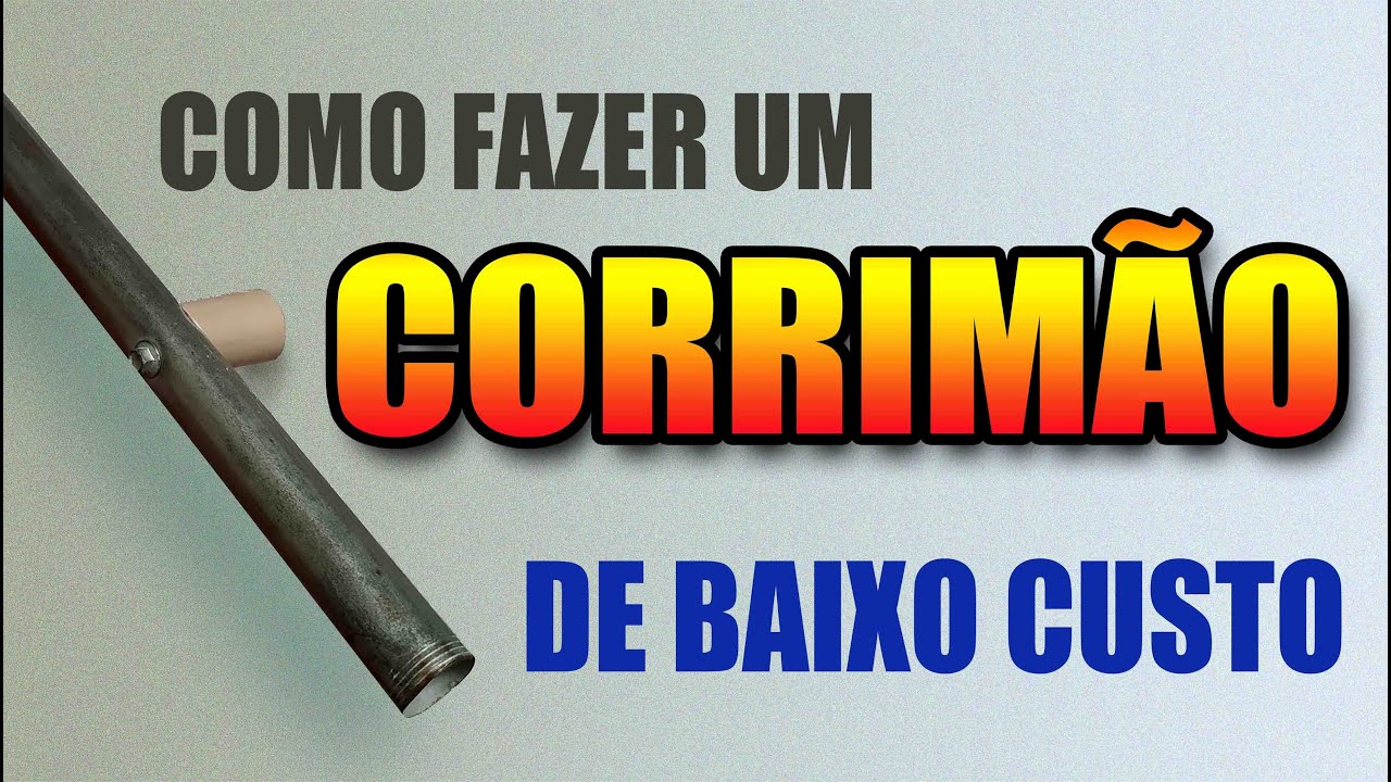 Como fazer um corrimão de baixo custo