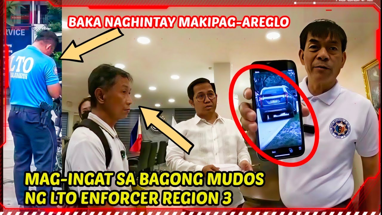 LAGOT ang mga LTO ENFORCER na ito dahil tinulugan ni Col. BOSITA ang MATANDA