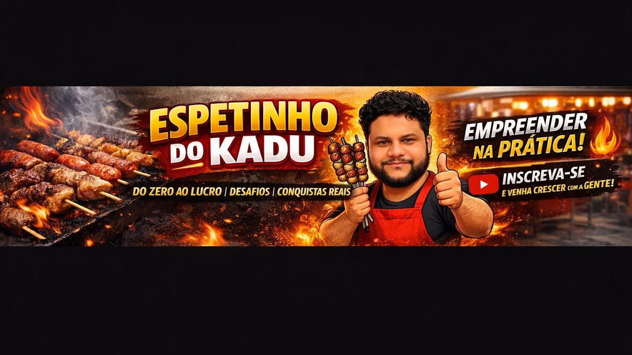 Venha aprender a fazer espetinho de rua e faturar muito dinheiro  $$$$$