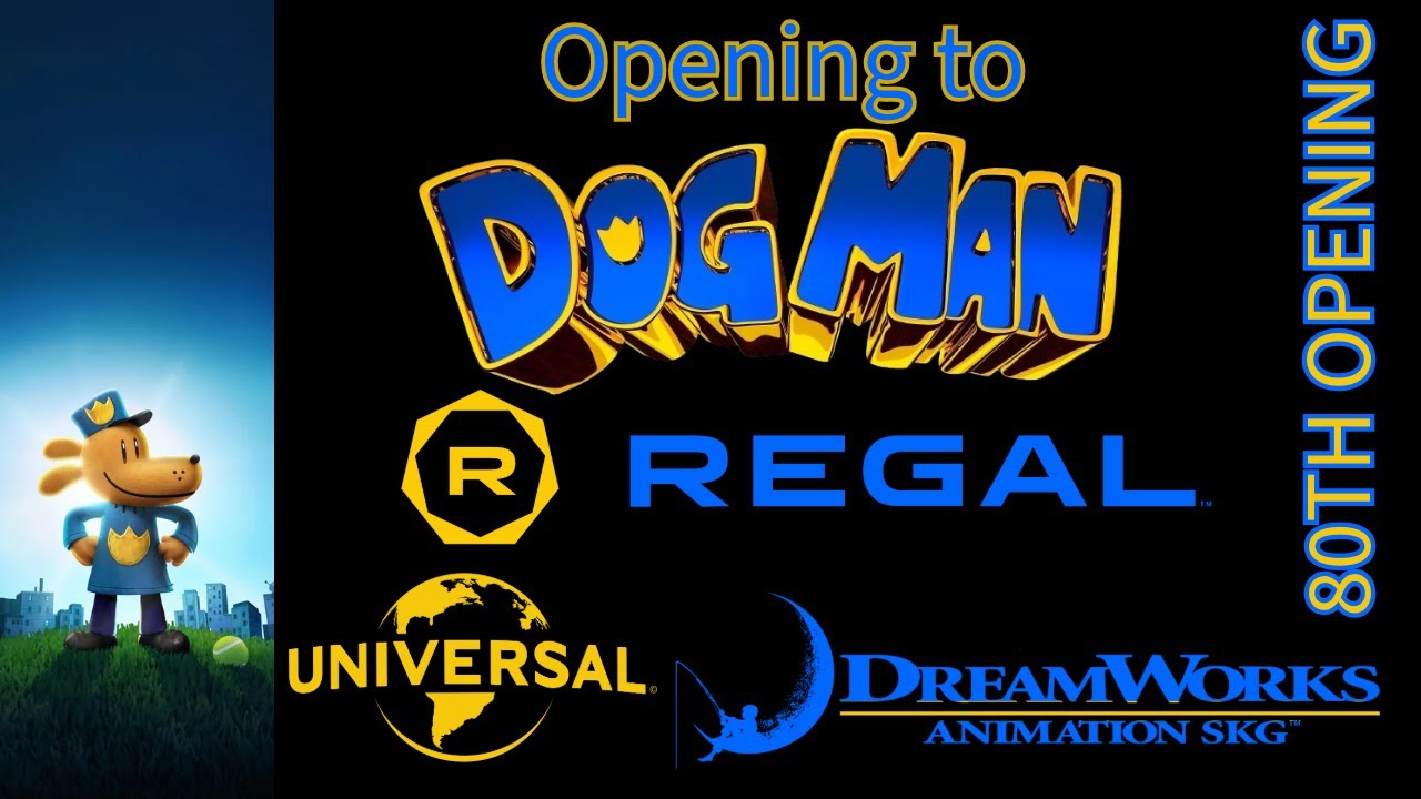 Opening to Dog Man 2025 Regal Cinemas