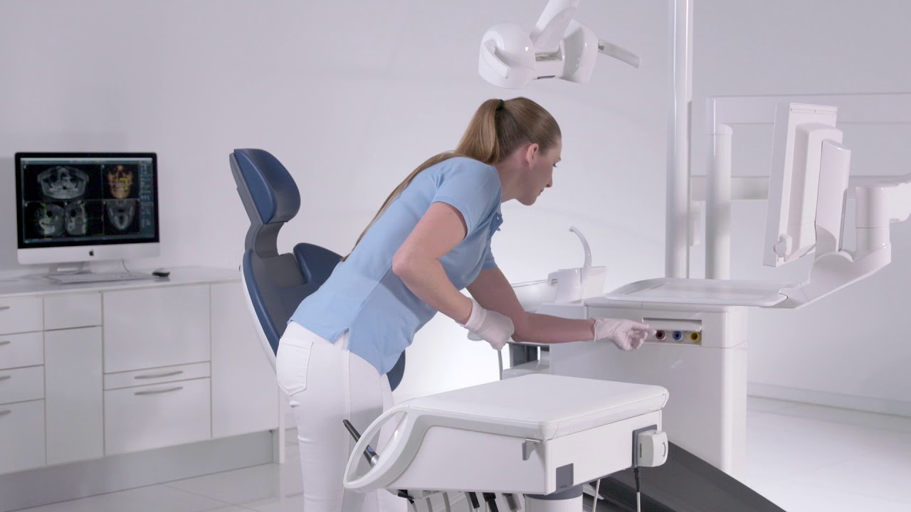 Hygiene bei Behandlungseinheiten: Teneo, Sinius und Intego Pro - abends