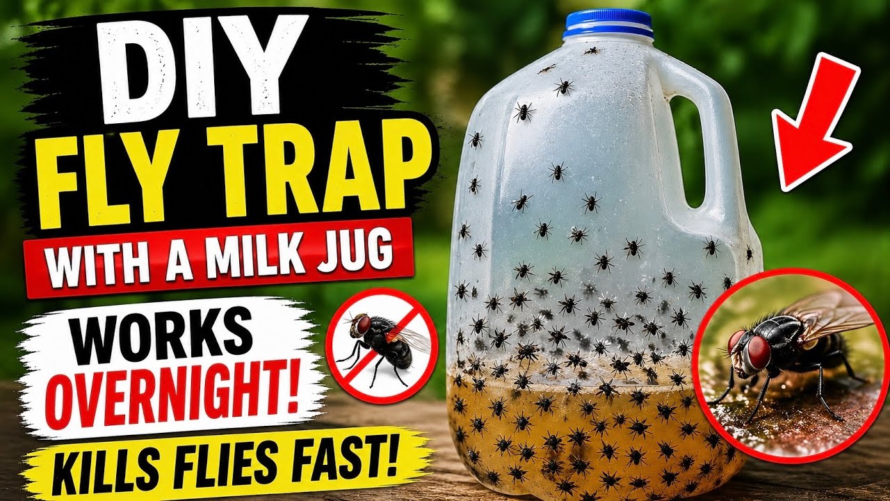 Starbar 1 Gallon Fly Trap - Setup - Best Outdoor Fly Control Solution