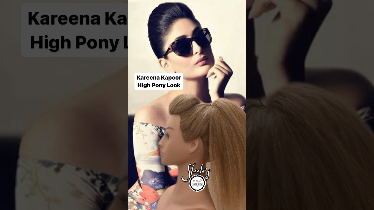 Kareena Style || Sleek Elevation: The High Ponytail