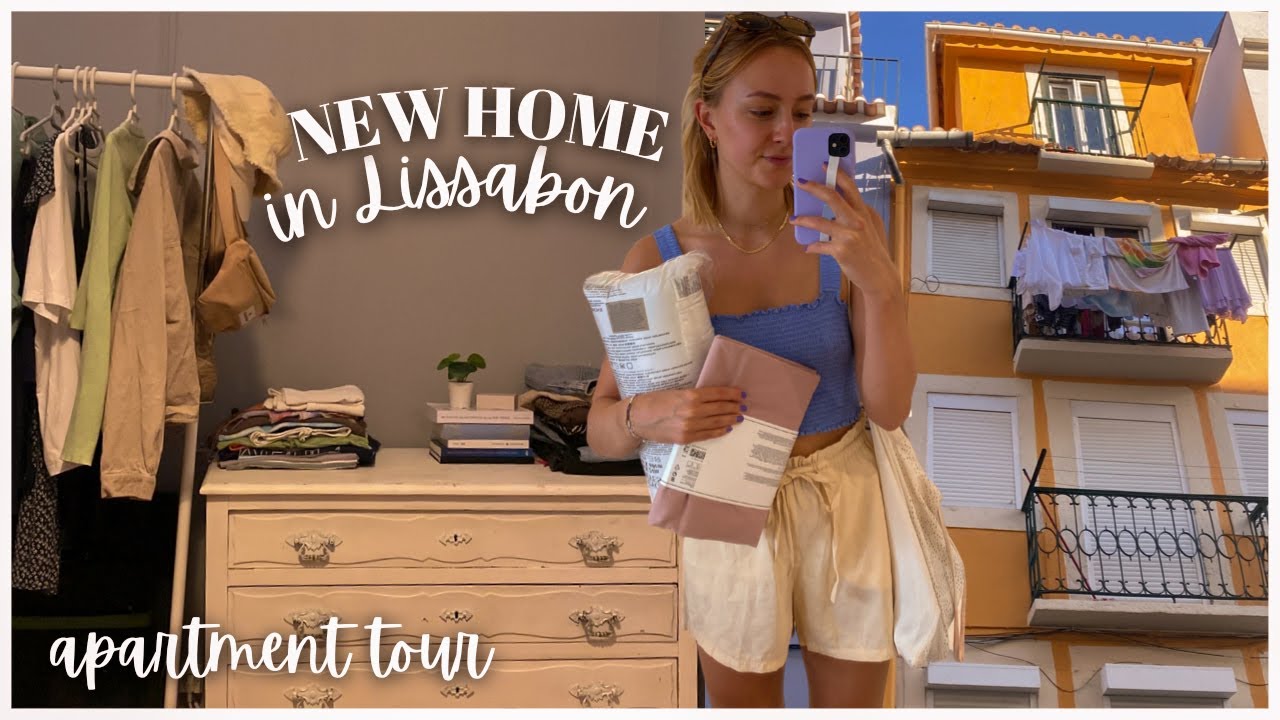 ROOM MAKEOVER & APARTMENT TOUR - new home in Lissabon + Tipps zum Ankommen & Wohlfühlen an neuem Ort