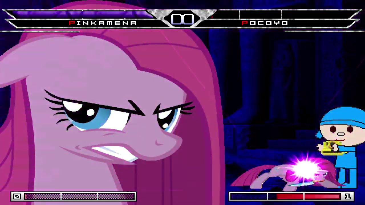 KOF MUGEN pinkamena vs pocoyo