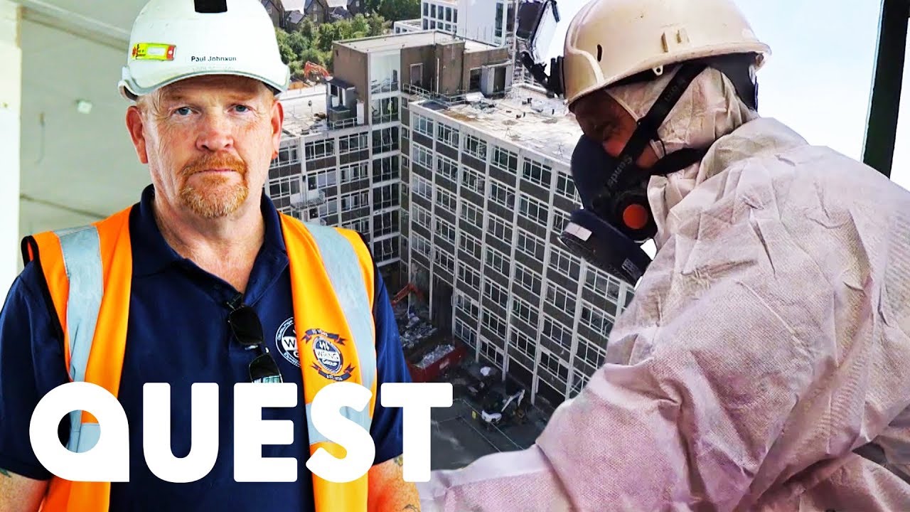 Demolition Team Remove Cancerous Substance From 7 Story Office | Scrap Kings