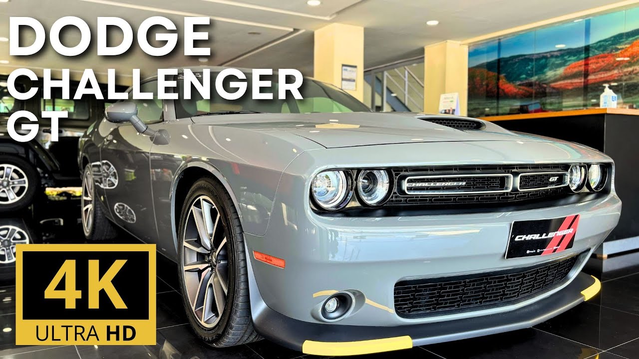 2024 DODGE CHALLENGER GT 3.6L V6 - EXTERIOR AND INTERIOR DETAILS