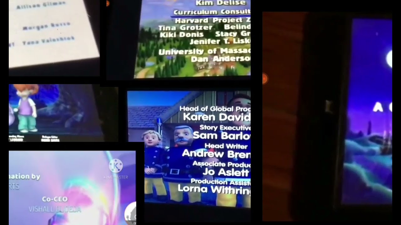 B's C's, FS, Dragon Tales, Trigger and Pooh, Bear, Rainbow Rangers Credits Remix
