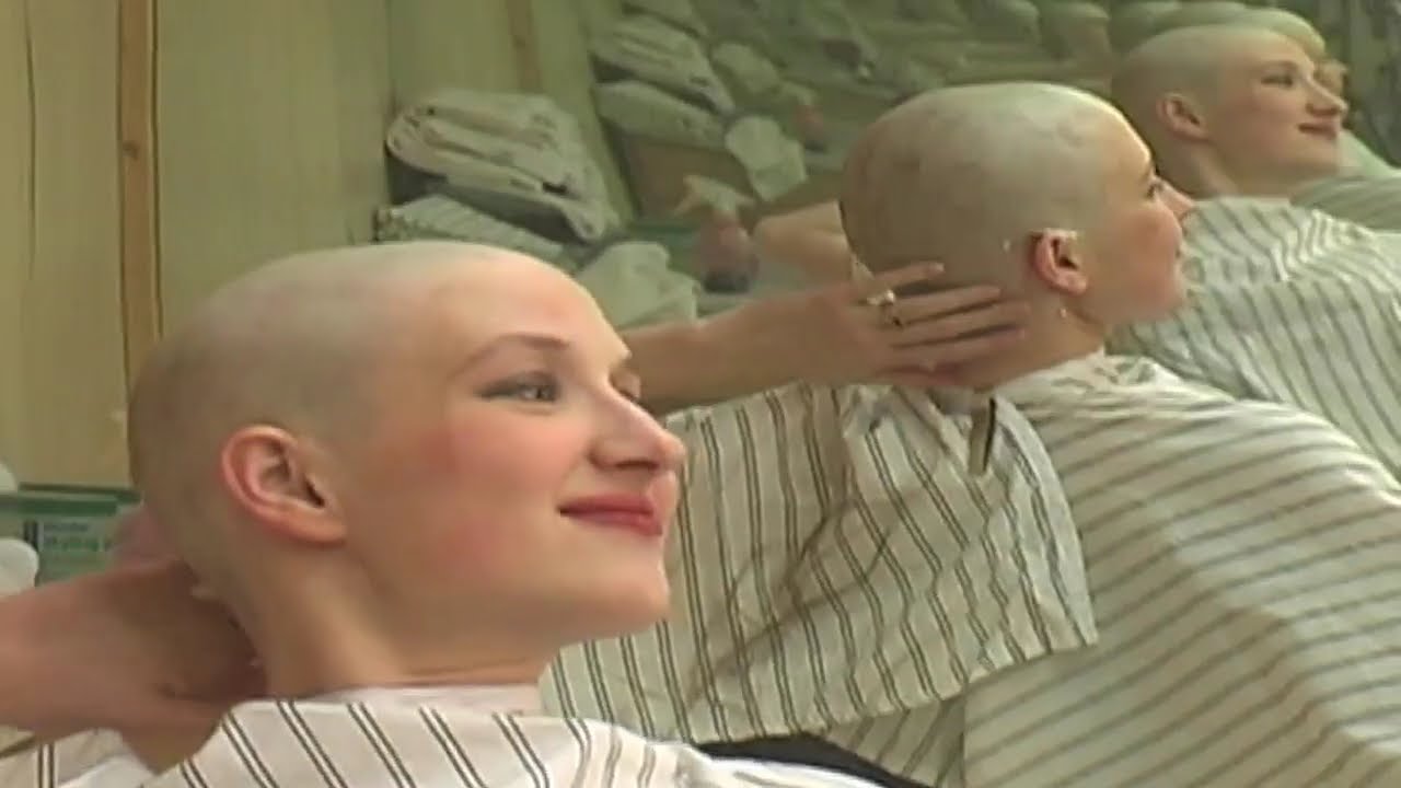 Профессор, идеально побритый: бритьё головы Меган. DVD 229. Haircut.net. Сейчас в прокате.