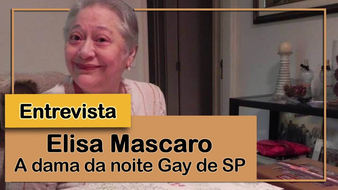 Elisa Mascaro | A Dama da Noite Gay de SP