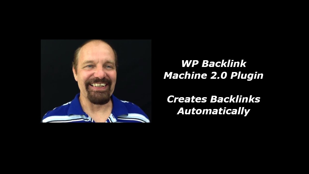 👉BACKLINK MACHINE WORDPRESS PLUGIN WILL AUTOMATE BACKLINKS TO YOUR BLOG POST 😁Boost You SEO Rankings